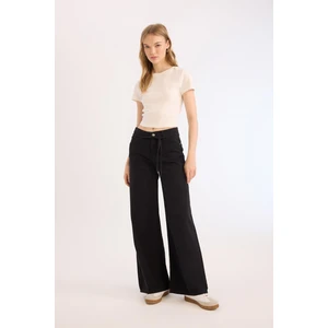 Coool Gabardin Pantolon Wide Leg Yüksek Bel Geniş Bol Paça E1794AX25SP