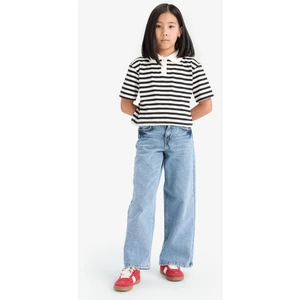 Kız Çocuk Wide Leg Geniş Paça Jean Pantolon D7093A825SM