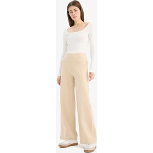 Wide Leg Standart Boy Basic Düz Geniş Bol Paça Eşofman Altı E7952AX25SP