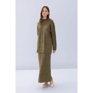 Regular Fit Maxi Triko Etek B0089AX24WN