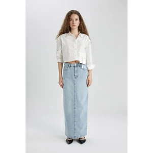 Long Fit Jean Uzun Boy Etek C3376AX24SP