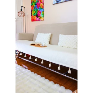 Home Koltuk Örtüsü Püsküllü Çekyat Örtüsü 200 x 95