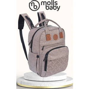 Molls Baby Lumina Lüks Anne- Bebek Bakım Çantası Termal Biberonluk Alt Açma Matı