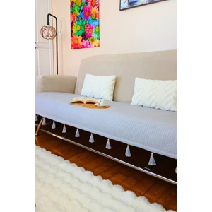 Home Koltuk Örtüsü Püsküllü Çekyat Örtüsü 200 x 95