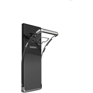 Samsung Galaxy Note 9 Ince Köşeleri Renkli Şeffaf Kaliteli Kılıf