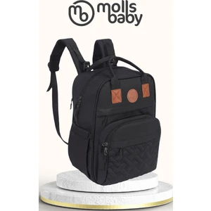 Molls Baby Lumina Lüks Anne- Bebek Bakım Çantası Termal Biberonluk Alt Açma Matı