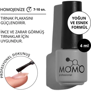 Kalıcı Oje İçin Rubber Base Coat, 4 ml