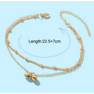 Şık ve Rahat 2'li Zilli Ayak Halhalı