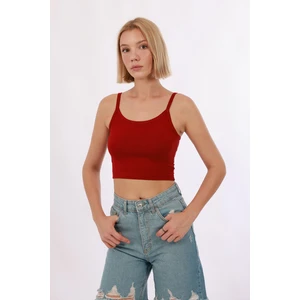 Kadın Askılı Crop