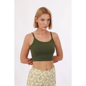 Kadın Askılı Crop