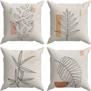 Abstract 4’lü Kırlent Kılıfı DS23