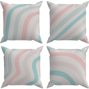 Abstract 4'lü Kırlent Kılıf DS87