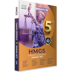Yetki Yayınları Hmgs 5’li Deneme Seti 2025