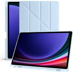 Galaxy Tab S6 Lite 2024 P610 P617 P620 10.4 Kalem Bölmeli, Smart Cover, Stand Özellikli, Pu Deri Koruyucu Kılıf (S Pen Uyumlu)