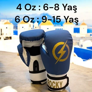 Rocky Çocuk Boks Kicboks Muay Thai Eldiveni 4-6 Oz Junior Kidz Boks Eldiveni