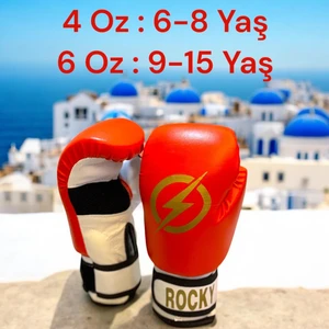 Rocky Çocuk Boks Kicboks Muay Thai Eldiveni 4-6 Oz Junior Kidz Boks Eldiveni