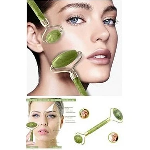 Jade Roler 2'li Yeşim Taşı Yüz Masaj Aleti
