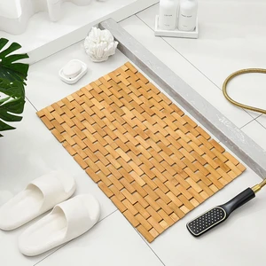 Bambu Kaydırmaz Banyo Matı Bambu Paspas 40X65 cm