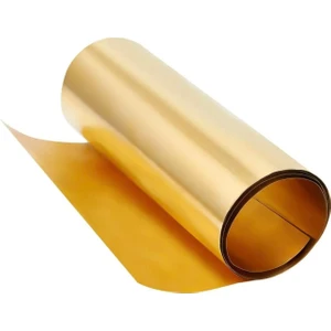 Pirinç Rulo Levha 0.1mm  400X340MM