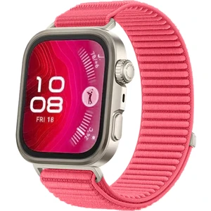 Huawei Watch Fit 4 Pro / Fit 4 /fit 3 Uyumlu Hasır Örgü Dokuma Ince Cırtlı Spor Kumaş Kordon Kayış