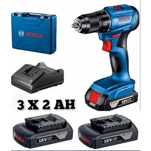 Professional Gsb 185-Li 3 X 2.0 Ah Kömürsüz Motor Darbeli Matkap