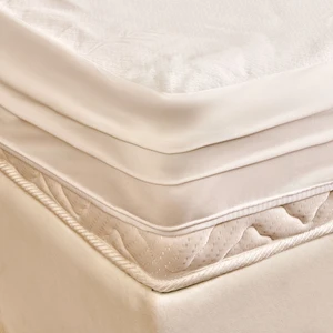Soft Tek Kişilik Sıvı Geçirmez Fitted Alez - Beyaz - 100X200 cm