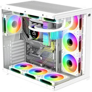 Next Gaming Alpha Elite 7x Argb Fan Kumanda ve Kontrolcü Atx Boş Bilgisayar Kasası Siyah
