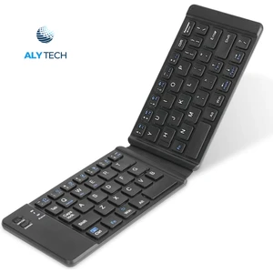 Katlanabilir Bluetooth Klavye 140 Saat Pil Ömrü Pc Telefon Tablet Uyumlu