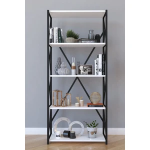 New Modern 150 Lik Kitaplık Raf Çok Amaçlı Kiler Mutfak Banyo Rafı Beyaz