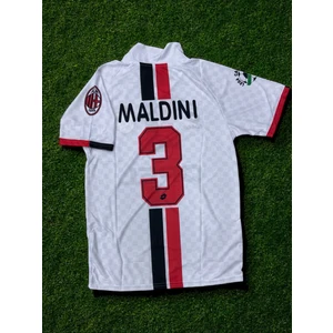 North Stand Efsane Nostaljik AC Milan Maldini Forması