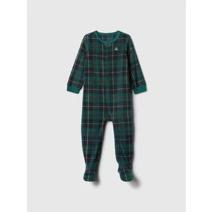 Bebek Koyu Yeşil Brannan Bear Işlemeli Tulum