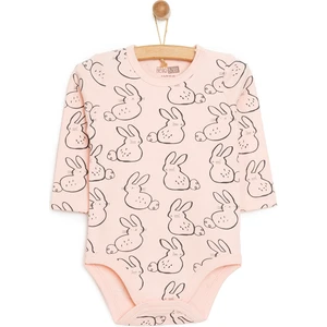 Hellobaby Kız Uzun Kol Body Kız Bebek