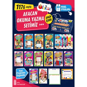 Ata Yayıncılık 1. Sınıf Afacan Okuma Yazma Seti