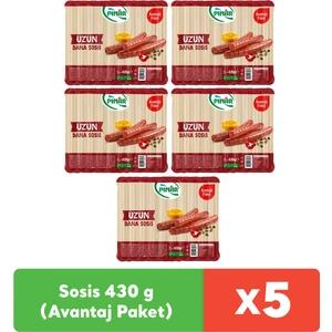 Dana Sosis 430 g (Avantaj Paket) x 5 adet