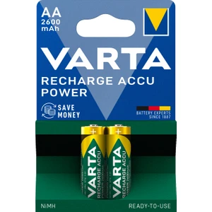 Rechargeable Accu Ready 2 Use AA 2600mAh Kalem Pil Şarj Edilmiş Kullanıma Hazır 2'li