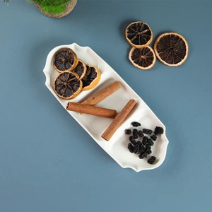 Lunar Kare 3 Bölmeli Tabak