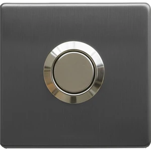 Antresit Paslanmaz Tek Kontak Zil Butonu