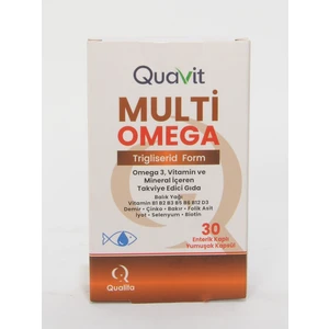 Quavıt Multı Omega 30 Yumuşak Kapsul