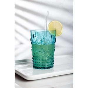 Akrilik Renkli 6'lı Kısa Bardak & Su Meşrubat Kahve Yanı Bardağı 400 ml ( Cam Değildir )