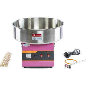 Cemko Metal Makina Cemko Pamuk Şeker Makinesi Sanayi Tipi Saatte 1,5 Kilo Kapasiteli