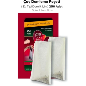 Çay Demleme Poşeti ( Ev Tipi Demlik Için) 9.5X17CM 250 Adet
