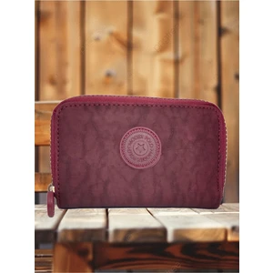 Kadın Kırınkıl Kumaş Fermuarlı Şık Spor Cüzdan