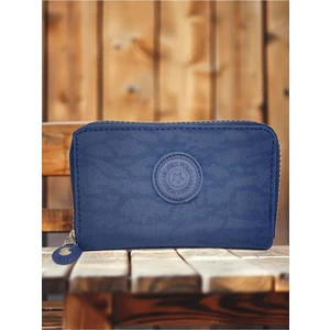 Kadın Kırınkıl Kumaş Fermuarlı Şık Spor Cüzdan