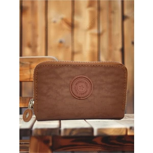 Kadın Kırınkıl Kumaş Fermuarlı Şık Spor Cüzdan