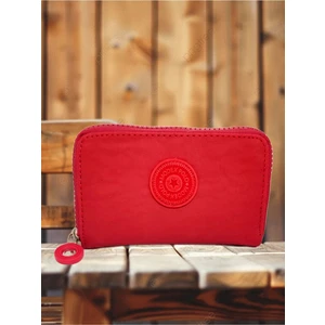 Kadın Kırınkıl Kumaş Fermuarlı Şık Spor Cüzdan