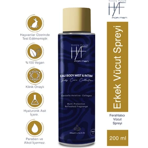 History And Future Erkek Intim Özel Bölge Temizleyici Erkek Vücut Spreyi 200 ml