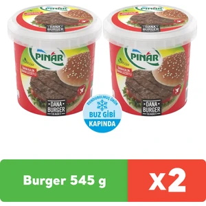 Burger 545 g x 2 adet