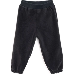 Hellobaby Erkek Bebek Basic Pantolon Polar Ribanalı Paça Koyu Gri