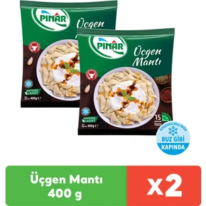 Üçgen Mantı 400 g x 2 adet