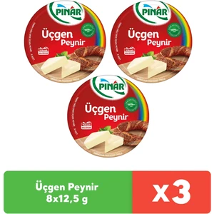 Üçgen Peynir 8'li 12,5 G x 3 Adet